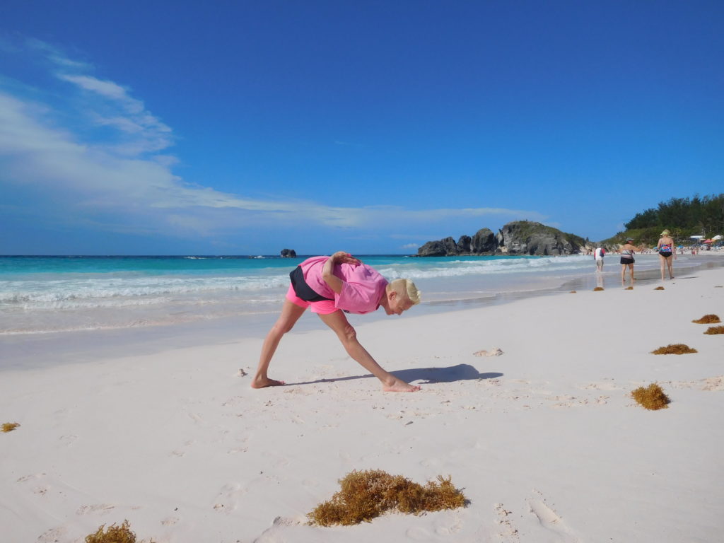 YOGA CHALLENGE AT HORSESHOE BAY BEACH Halleluyah Yoga